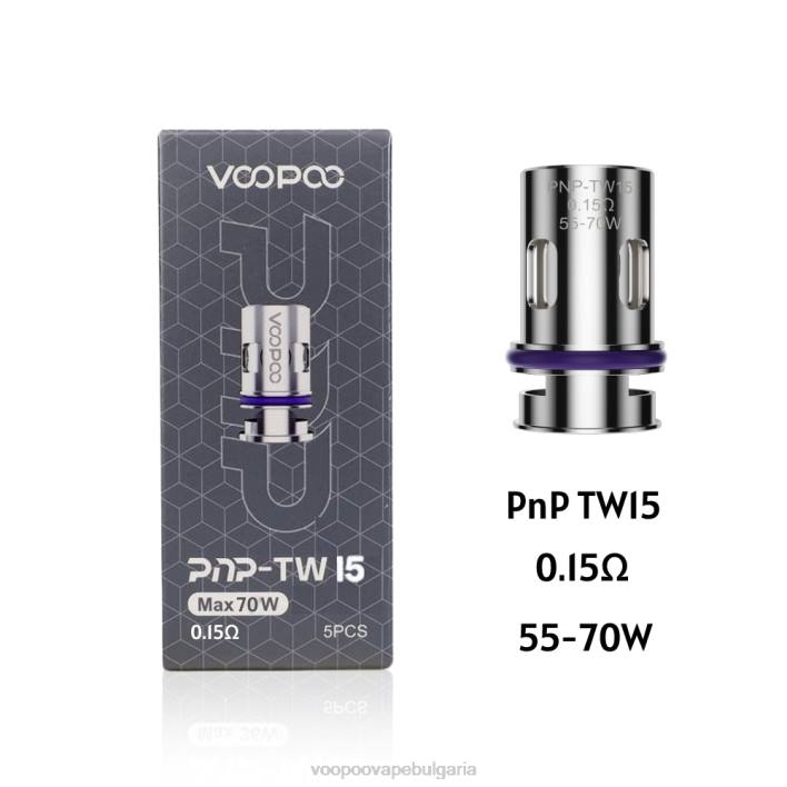 VOOPOO PNP намотки (5 бр.) - VOOPOO Vape Bulgaria pnp-tw15 8FHR601