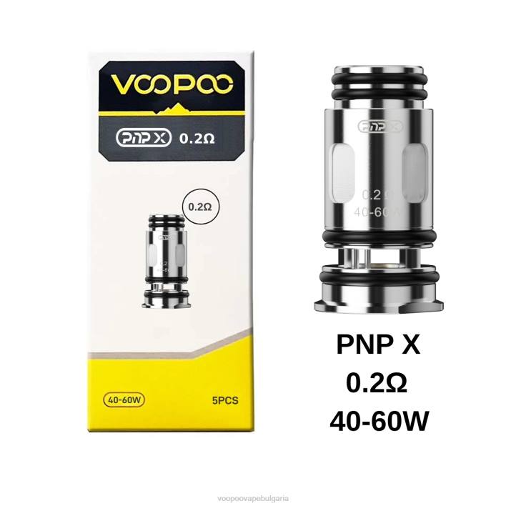 VOOPOO PNP намотки (5 бр.) - VOOPOO Vape Drag Bulgaria pnp x 0,2 ома 8FHR606