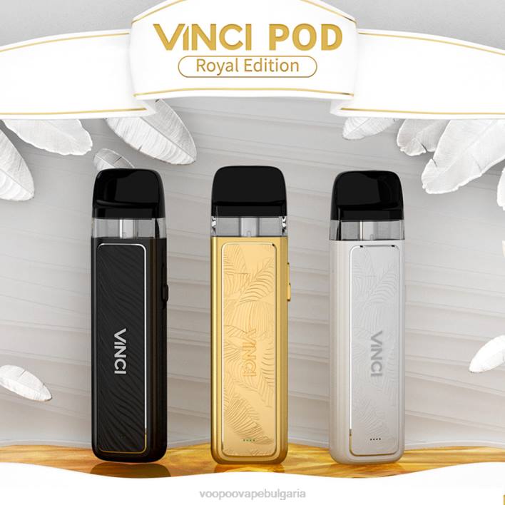 VOOPOO VINCI POD кралско издание - VOOPOO Sofia златен лист 8FHR343