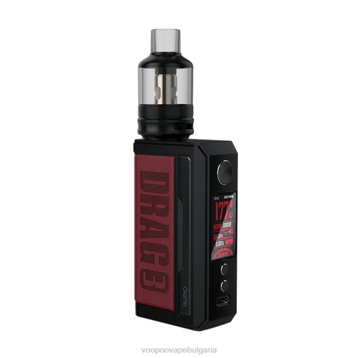 VOOPOO DRAG 3 бокс мод комплект - VOOPOO Vape Mod марсала 8FHR249