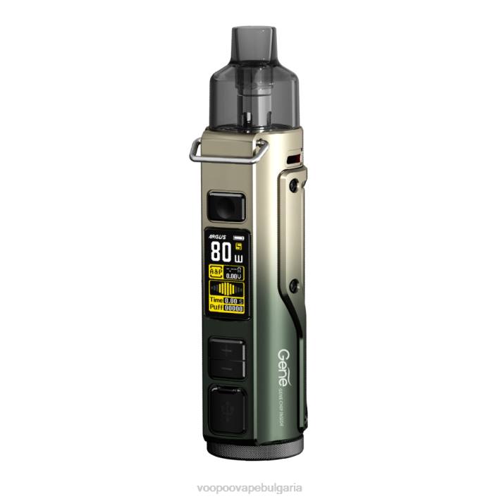 VOOPOO ARGUS PRO под мод комплект - VOOPOO Vape Store чернозелено злато 8FHR30